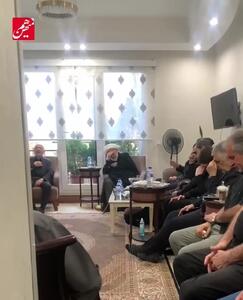 مراسم شام غریبان در منزل مهدی کروبی + فیلم