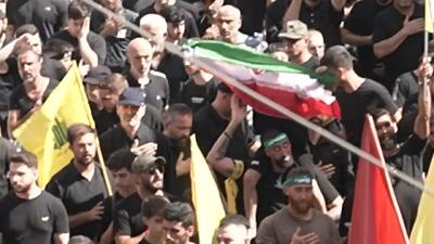 ببینید؛ حزب‌الله مراسم عاشورای حسینی را در ضاحیه بیروت برگزار کرد