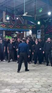 تصاویر تازه از عزاداری مهدی طارمی در شب تاسوعا