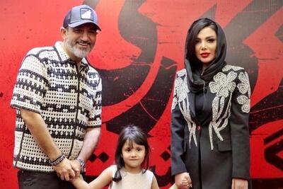 نذری کشیدن هانا دختر مهران غفوریان در روز عاشورا