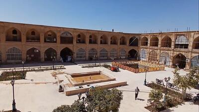 اتمام مرمت سرای «گمرک» بازار وکیل شیراز