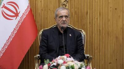 پزشکیان وارد بندر آستارا شد - مردم سالاری آنلاین
