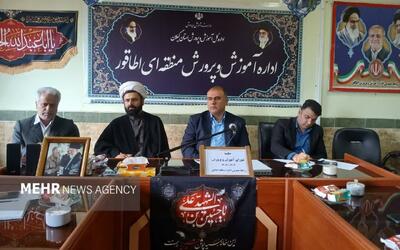 تکمیل دبیرستان ۹ کلاسه شهید شریفی پایان سال جاری در اطاقور
