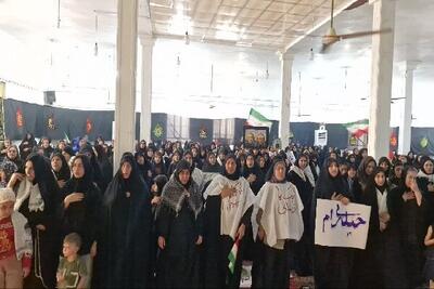برگزاری اجتماع زینبیون دهدشت با محوریت بیعت با آرمان های عاشورا