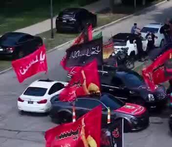 عزاداری ظهر عاشورا در آمریکا