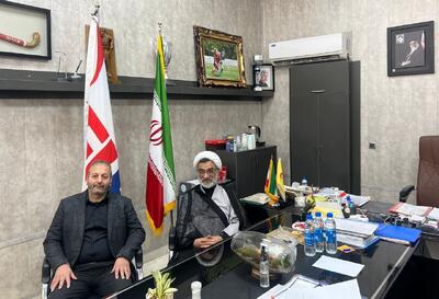 بازدید دبیر شورای عالی انقلاب فرهنگی از فدراسیون هاکی - پارس فوتبال