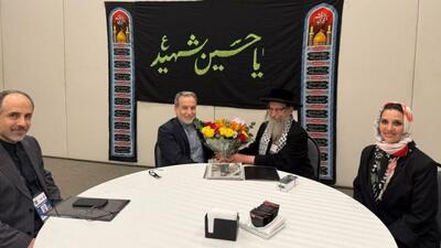 دیدار و گفتگوی خاخام ضد صهیونیست با عراقچی - روزنامه رسالت