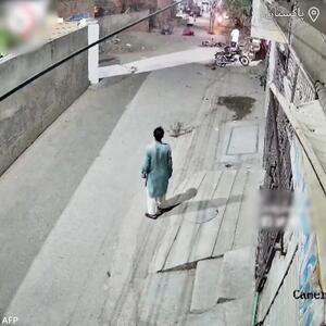 فیلم حمله شیر به زن و بچه در خیابان / لحظه ترسناک در دوربین ثبت شد!