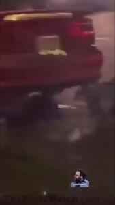 فیلم مسابقات خیابانی موستانگ حادثه ساز شد