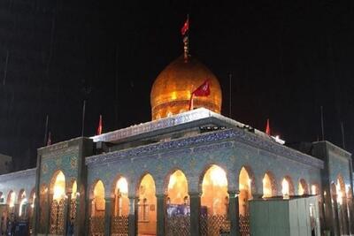 شام غریبان امام حسین(ع) پشت درهای بسته حرم حضرت زینب(س) + فیلم