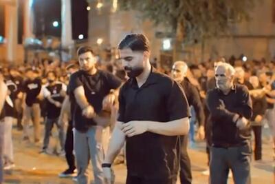ویدیوی عزاداری یاسین سلمانی در شب عاشورا
