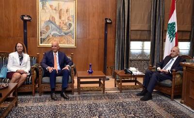 لبنان: گفت‌وگو با فرستاده ویژه آمریکا سازنده بود