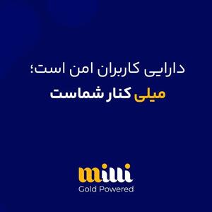 دارایی کاربران امن هست ؛ میلی کنار شماست