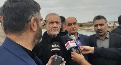 ریل اتصال ایران به قفقاز و توسعه زیرساخت‌های آستارا در کانون توجه پزشکیان