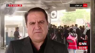 استاندار ایلام: تا این ساعت شاهد ورود ۲۴۰۰۰ نفر از زوار عزیز به ایران بودیم+فیلم