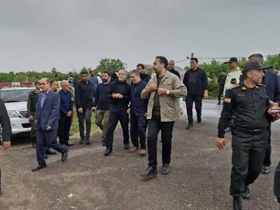حضور پزشکیان در مراسم ترحیم پدر یک شهید