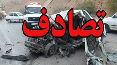 تصادف موتورسیکلت با تریلر در اندیمشک سه فوتی داشت