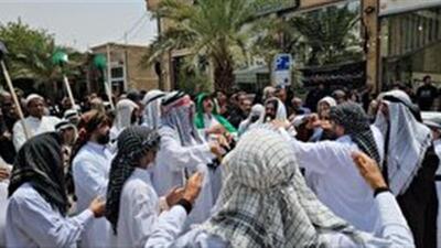 برگزاری آیین سنتی دسته بنی اسد در طبس