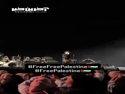 فریاد «زنده باد فلسطین» خواننده کی‌پاپ در جشنواره موسیقی اندونزی ۲۰۲۵