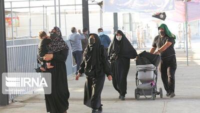 تردد زائران از مهران به حدود ۱۶۰ هزار نفر رسید