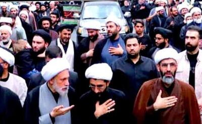 دسته‌های سینه‌زنی در سالروز دفن شهدای کربلا در شیراز به راه می‌افتند
