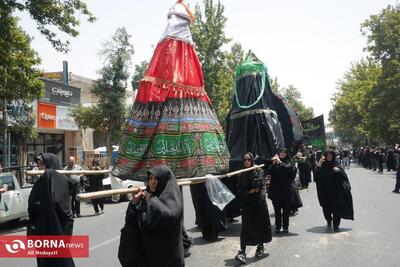 عزاداری روز سوم شهادت امام حسین(ع) در تهران