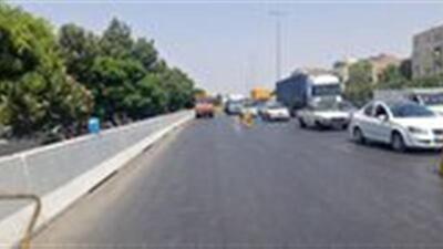 اجرای طرح تعریض و رفع نقاط حادثه‌خیز آزادراه تهران