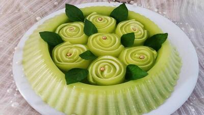 دسر طالبی؛ طعم شیرین تابستانی