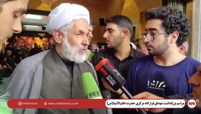حسین طائب: آمریکا و اسرائیل قدرت ایران را دیدند محاسباتشان بهم ریخت+ فیلم