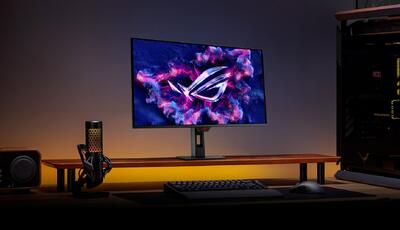 ایسوس ارزان‌ترین مانیتور ROG OLED را عرضه کرد: نسخه ROG Strix OLED XG27ACDMS