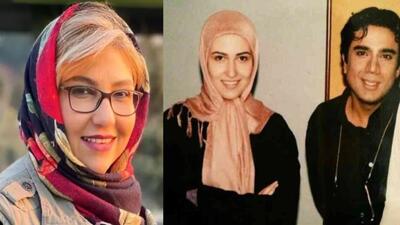 تصویر روز | معصومه کریمی بازیگر و همسرش دکتر مزدافر مومنی | گلی شی