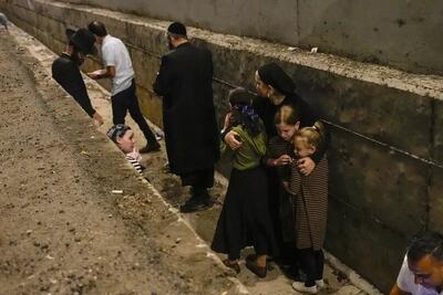 بحران در پناهگاه‌های اسرائیل در پی حملات موشکی ایران + ویدئو