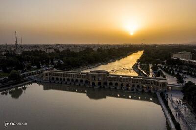 آب یک دریا به اصفهان رسید + جزئیات