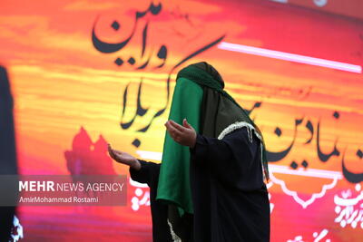 کاروان نمادین اسرای کربلا در ورامین