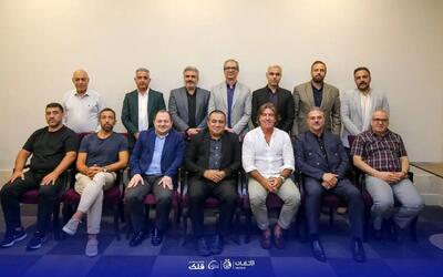 نشست رسمی مدیران استقلال با ساپینتو