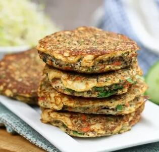 طرز تهیه “همبرگر مرغ” با سبزیجات در فر / آموزش یم غذای رژیمی خوشمزه