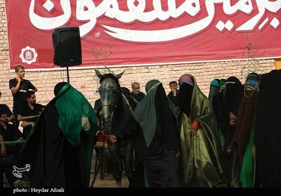 بازسازی واقعه عاشورا در ده‌زیار کرمان- عکس صفحه استان تسنیم | Tasnim