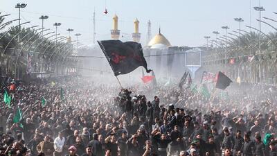 حضور اتباع در مراسم اربعین حسینی
