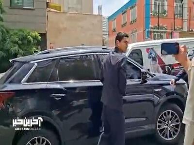 ورود رستم آشورماتوف بازیکن ازبکستانی جدید آبی‌ها به ساختمان استقلال