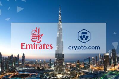 امارات ایرلاینز با Crypto․com برای پذیرش پرداخت‌های رمزارزی توافق کرد