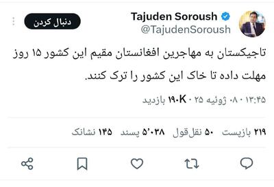 عکس/ اخراج فوری مهاجران افغان از سوی تاجیکستان | اقتصاد24