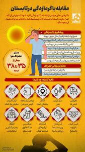 اینفوگرافی/ راهکارهای مقابله با گرمازدگی در تابستان | اقتصاد24