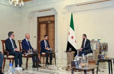 گفت‌وگوی الجولانی و فرستاده آمریکا در دمشق