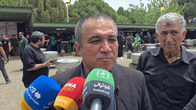 تاجرنیا: با حسینی تعامل داریم و نمیخواهیم ملی پوشمان را از دست بدهیم