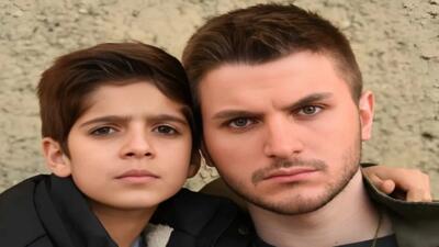 تصویر روز | امیررضا فرامرزی بازیگر کودک سریال ازسرنوشت | گلی شی