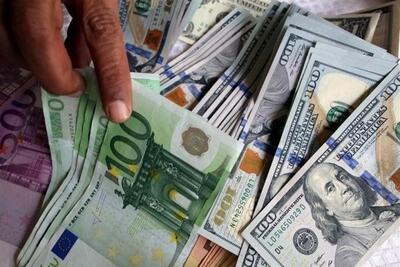 امروز در بازار ارز تجاری؛ قیمت دلار گران و یورو ارزان شد