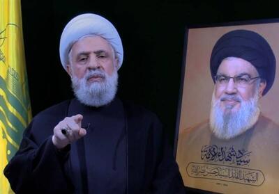 فیلم/ بغض شیخ نعیم قاسم هنگام یاد از شهید سید حسن نصرالله