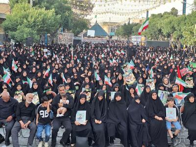 اجتماع زینبیون در اراک
