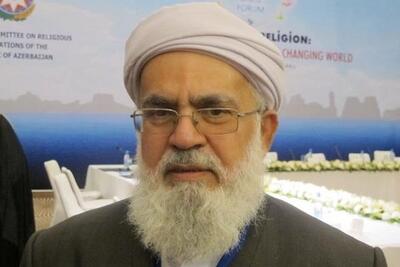 مولوی مدنی: نیازمند وحدت بین همه ادیان توحیدی برای برقراری صلح هستیم