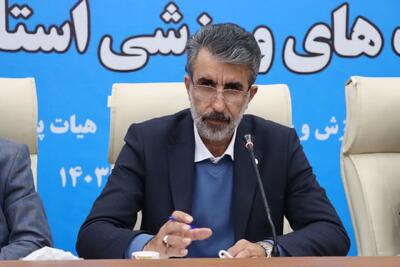 ورزش مازندران در جنگ اخیر تعطیل نشد